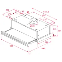 Hotă Teka CNL 6415 Telescopică/ Inox/ Gray photo 5