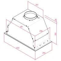 Hotă Teka GFL 57650 EOS Încorporabilă/ Inox/ Gray photo 6