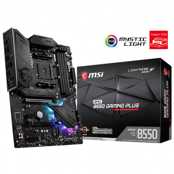 Материнская плата MSI MPG B550 GAMING PLUS ATX/ AMD B550 photo 5