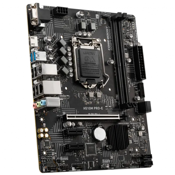 Материнская плата MSI H510M PRO-E mATX/ Intel H510 photo 2