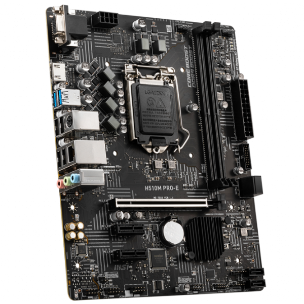Материнская плата MSI H510M PRO-E mATX/ Intel H510 photo 2