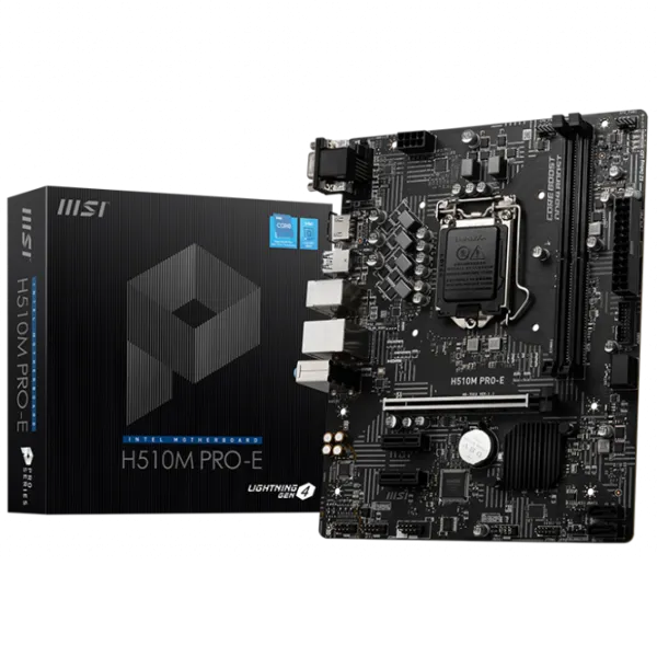 Материнская плата MSI H510M PRO-E mATX/ Intel H510 photo 5