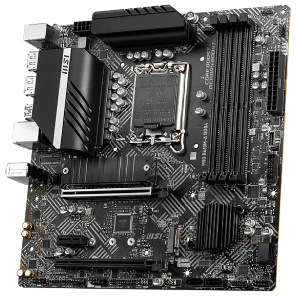 Материнская плата MSI PRO B660M-A mATX/ Intel B660 photo 2 Материнская плата MSI PRO B660M-A mATX/ Intel B660 photo 2