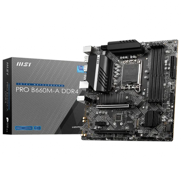 Материнская плата MSI PRO B660M-A mATX/ Intel B660 photo 5 Материнская плата MSI PRO B660M-A mATX/ Intel B660 photo 5
