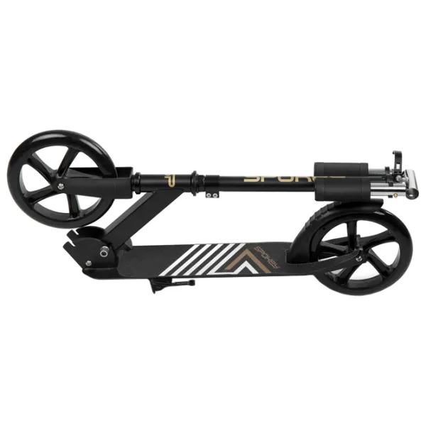 Детский двухколёсный самокат Spokey Ayas (929392) 100 кг/ Черный photo 2 Детский двухколёсный самокат Spokey Ayas (929392) 100 кг/ Черный photo 2
