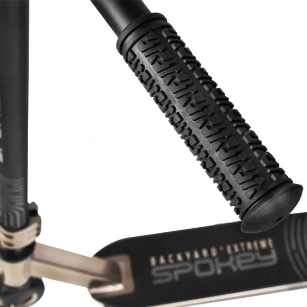 Детский двухколёсный самокат Spokey Backyard Extreme (929080) 100 кг/ Золотой photo 3