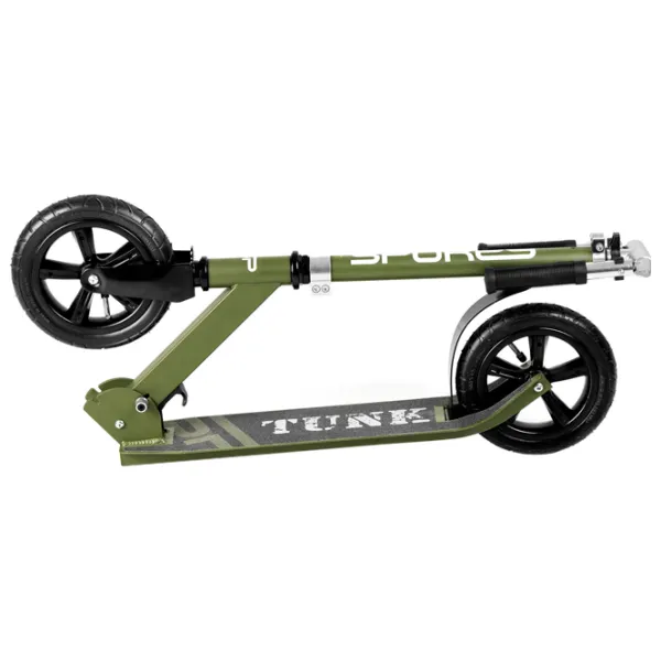 Trotinetă pentru copii cu două roți Spokey Tunk (927051) 100 kg/ Green photo 2