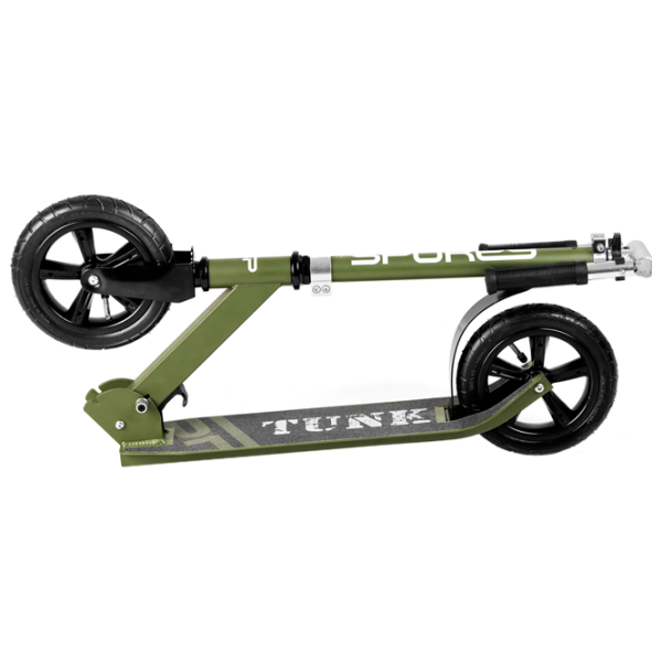Trotinetă pentru copii cu două roți Spokey Tunk (927051) 100 kg/ Green photo 2