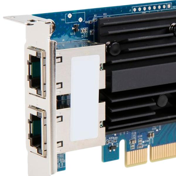 Сетевой адаптер Synology E10G18-T2 LAN/ Синий photo 2
