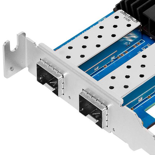 Сетевой адаптер Synology E10G21-F2 LAN/ Синий photo 2