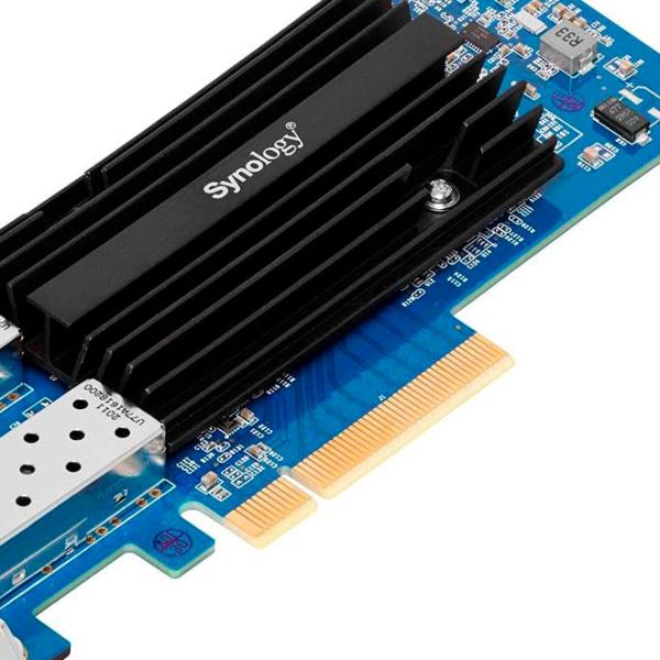 Сетевой адаптер Synology E10G21-F2 LAN/ Синий photo 4
