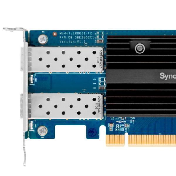 Сетевой адаптер Synology E10G21-F2 LAN/ Синий photo 5