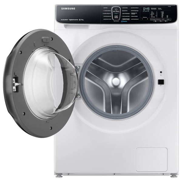 Mașină de spălat Samsung WW80AFS26AE/LP 8 kg / 1200 rpm / White photo 6