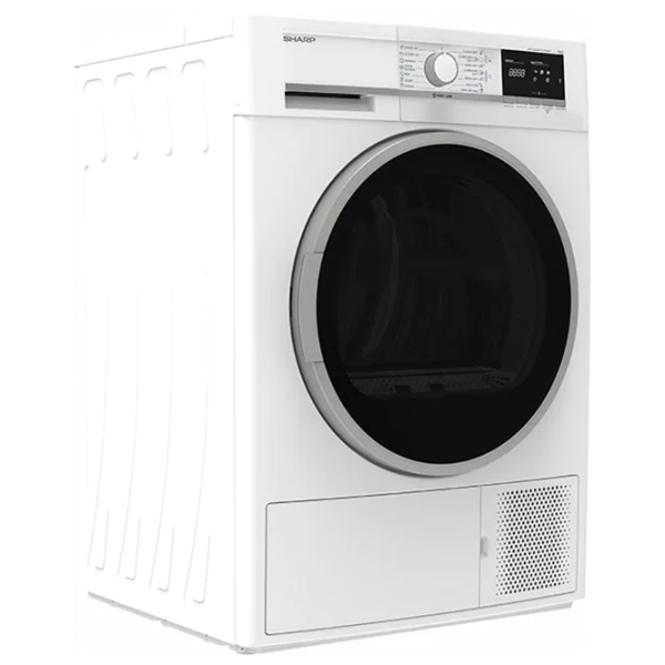 Mașină de uscat rufe SHARP KD-GHB7S7GW2-EE 7 kg/ White photo 2