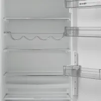 Frigider SHARP SJ-BB04DTXLF-EU cu congelator jos 268 l / 170 cm / Inox photo 4