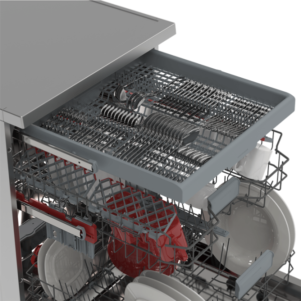 Посудомоечная машина SHARP QW-NA1DF45EI-EU Полногабаритная/ Нержавеющая сталь photo 5