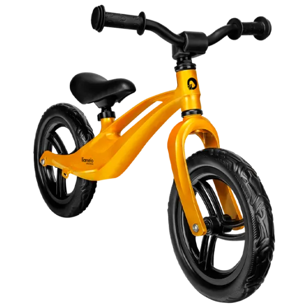 Bicicletă fără pedale Lionelo Bart Aliaj de magneziu/ Gold Black photo 2 Bicicletă fără pedale Lionelo Bart Aliaj de magneziu/ Gold Black photo 2