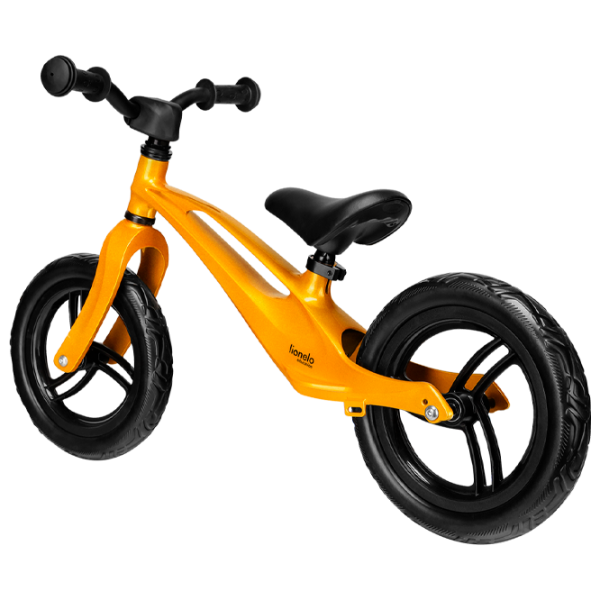 Bicicletă fără pedale Lionelo Bart Aliaj de magneziu/ Gold Black photo 4 Bicicletă fără pedale Lionelo Bart Aliaj de magneziu/ Gold Black photo 4