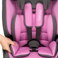 Scaun auto Lionelo Levi Simple 9 luni - 12 ani / 36 kg / Pink photo 6