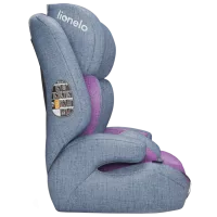Scaun auto Lionelo Nico 9 luni - 12 ani / 36 kg / Violet photo 4