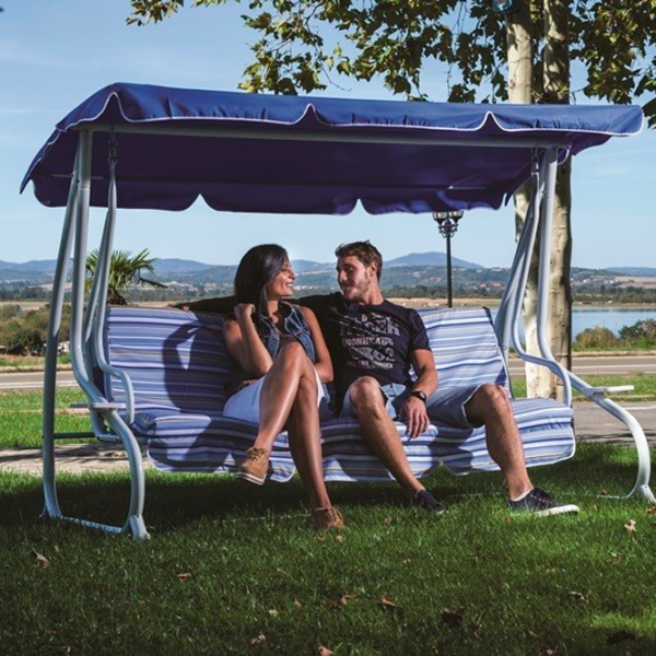 Садовые качели Villager CRETA (047017) Синий/ 210 кг photo 3 Садовые качели Villager CRETA (047017) Синий/ 210 кг photo 3