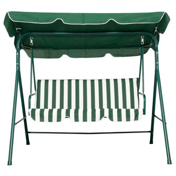 Садовые качели Villager Myconos (023741) Зелёный/ 210 кг photo 2 Садовые качели Villager Myconos (023741) Зелёный/ 210 кг photo 2