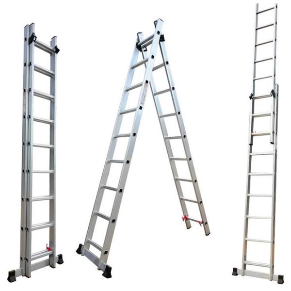 Удлинительная лестница Technoworker DLE211 2x11 150 кг photo 2