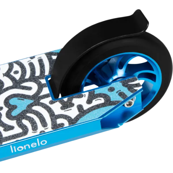 Детский двухколёсный самокат Lionelo Whizz (1000929-001) 100 кг/ Синий photo 6