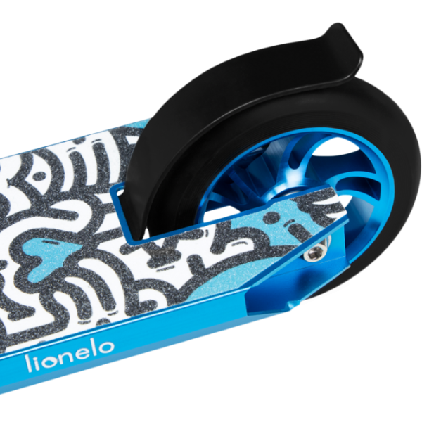 Детский двухколёсный самокат Lionelo Whizz (1000929-001) 100 кг/ Синий photo 6