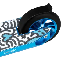 Trotinetă pentru copii cu două roți Lionelo Whizz (1000929-001) 100 kg/ Blue photo 6