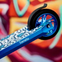 Trotinetă pentru copii cu două roți Lionelo Whizz (1000929-001) 100 kg/ Blue photo 7