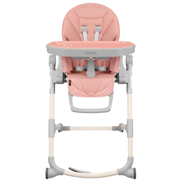 Scaun de masă Lionelo Cora (931-001) Clasic/ 6 luni / Pink  photo 2