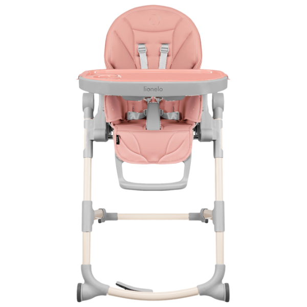 Scaun de masă Lionelo Cora (931-001) Clasic/ 6 luni / Pink  photo 2