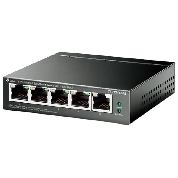 Switch TP-Link TL-SG105PE Black photo 2