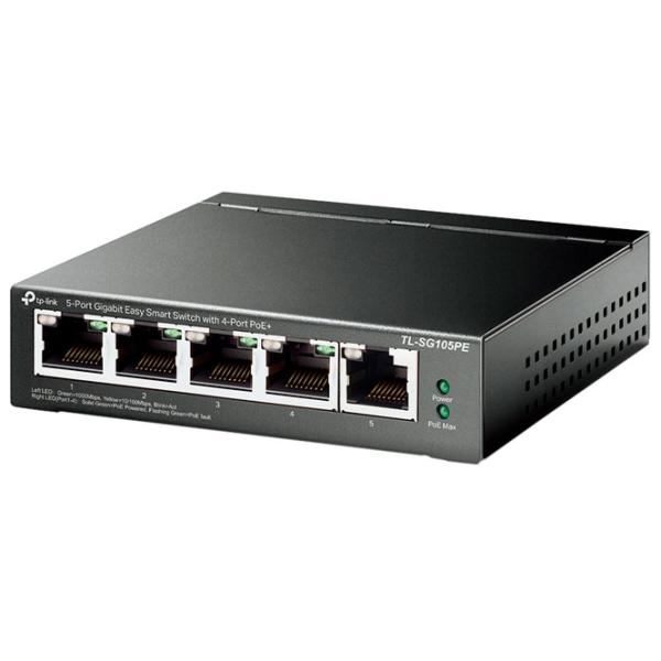 Switch TP-Link TL-SG105PE Black photo 2