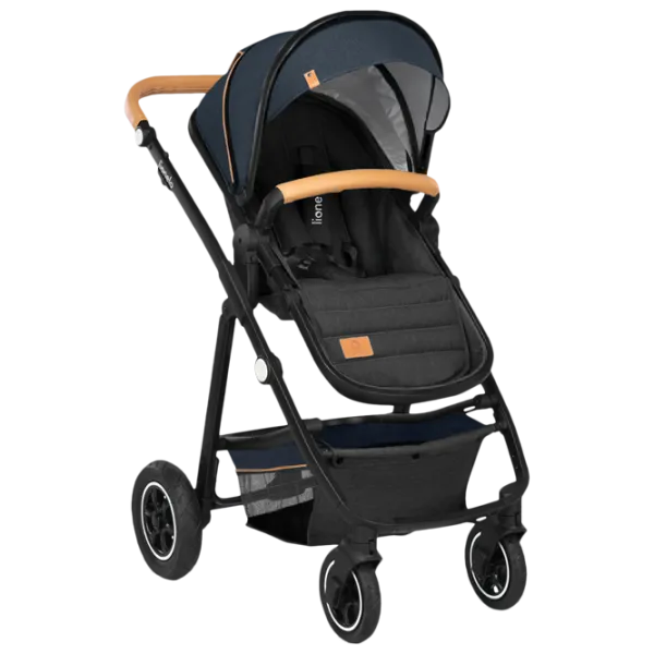 Детская коляска Lionelo Amber 2 in 1 1000970-001/ Синий photo 2 Детская коляска Lionelo Amber 2 in 1 1000970-001/ Синий photo 2