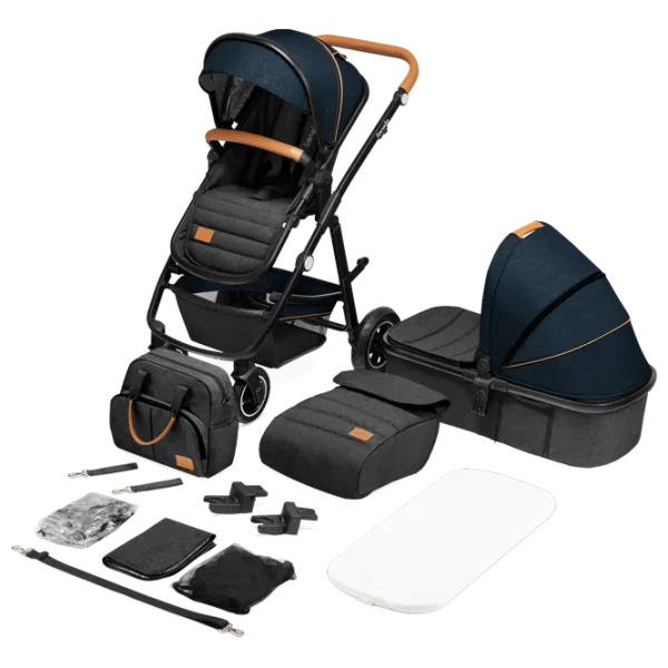 Детская коляска Lionelo Amber 2 in 1 1000970-001/ Синий photo 6 Детская коляска Lionelo Amber 2 in 1 1000970-001/ Синий photo 6