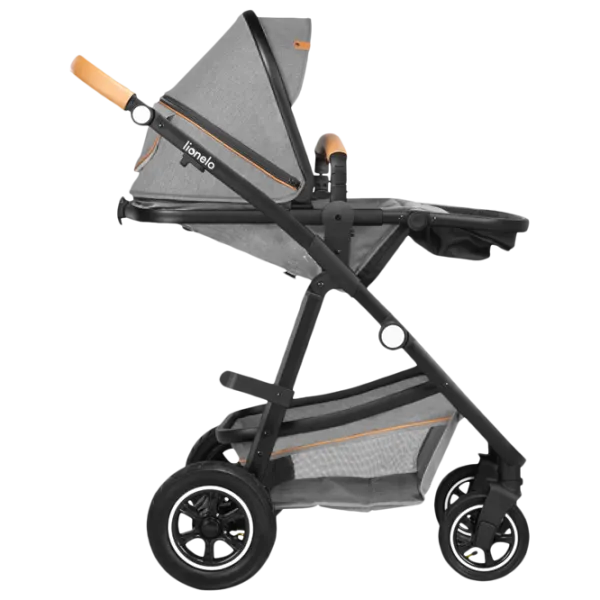 Детская коляска Lionelo Amber 2 in 1 1000970-003/ Серый photo 3