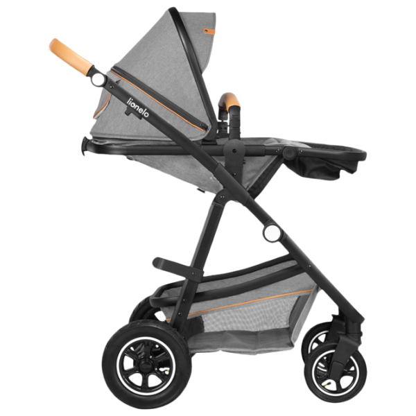 Детская коляска Lionelo Amber 2 in 1 1000970-003/ Серый photo 3