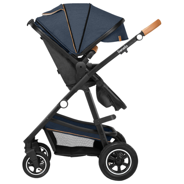 Детская коляска Lionelo Amber 3 in 1 1000970-002/ Синий photo 3 Детская коляска Lionelo Amber 3 in 1 1000970-002/ Синий photo 3