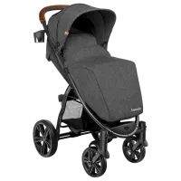Cărucior pentru copil Lionelo Annet Plus 1000971-001/ Gray photo 2