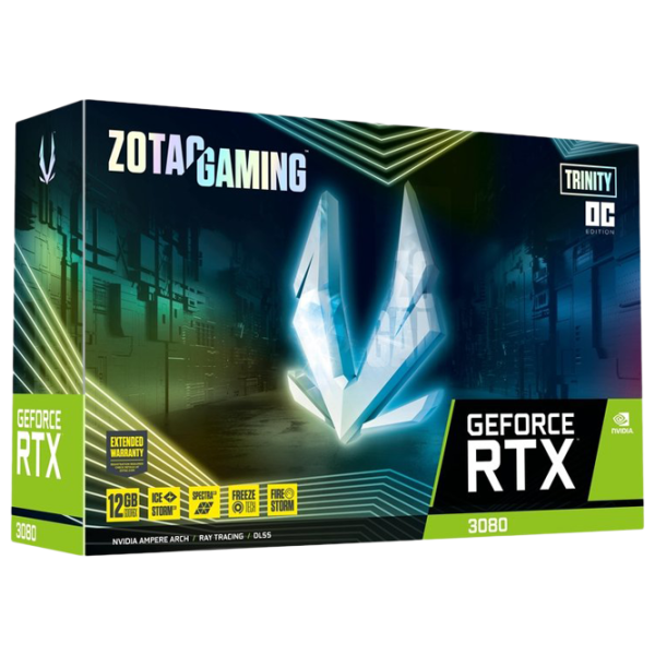 Placă video Zotac GeForce RTX 3080 Trinity OC LHR PCI Express x16 4.0 / 12 GB photo 6