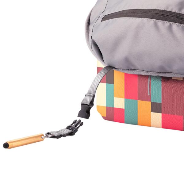 Рюкзак XD-Design Bobby Soft Art anti-theft 15.6"/ Geometric Зелёный/ 16 л photo 9