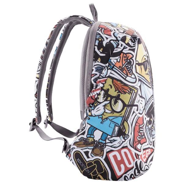 Рюкзак XD-Design Bobby Soft Art anti-theft 15.6"/ Grafitti Синий/ 16 л photo 3 Рюкзак XD-Design Bobby Soft Art anti-theft 15.6"/ Grafitti Синий/ 16 л photo 3