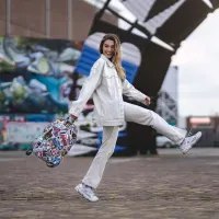 Rucsac XD-Design Bobby Soft Art anti-theft 15.6"/ Grafitti Blue/ 16 l photo 14