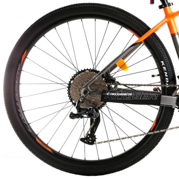 Bicicletă Crosser MT-036 29" 17" Aluminiu/ Orange Gray photo 2 Bicicletă Crosser MT-036 29" 17" Aluminiu/ Orange Gray photo 2