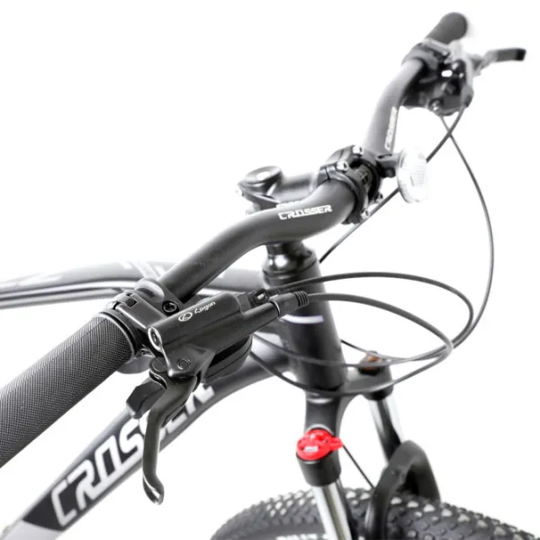 Bicicletă Crosser Jazzz 29" 17" (29-087-21-17) Aluminiu/ Gray Black photo 2 Bicicletă Crosser Jazzz 29" 17" (29-087-21-17) Aluminiu/ Gray Black photo 2