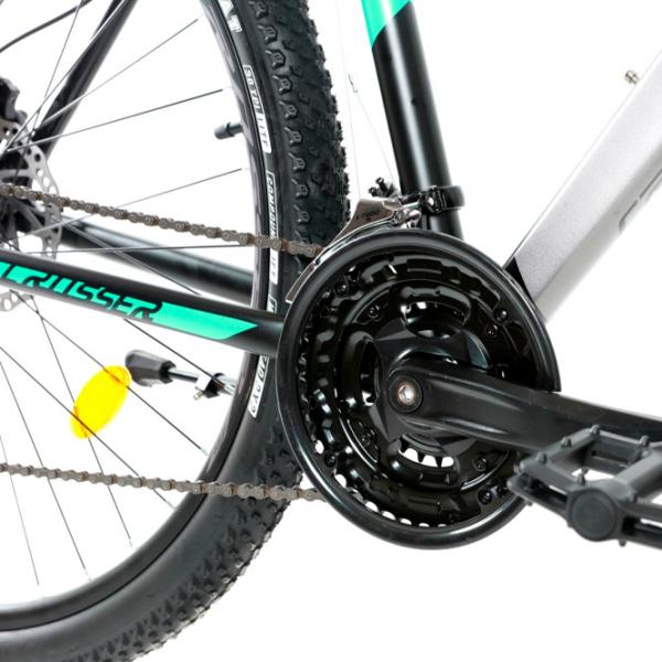 Bicicletă Crosser Jazzz 29" 17" (29-087-21-17) Aluminiu/ Green Black photo 3