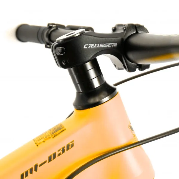 Bicicletă Crosser MT-036 29" 19" Aluminiu/ Orange Gray photo 3 Bicicletă Crosser MT-036 29" 19" Aluminiu/ Orange Gray photo 3