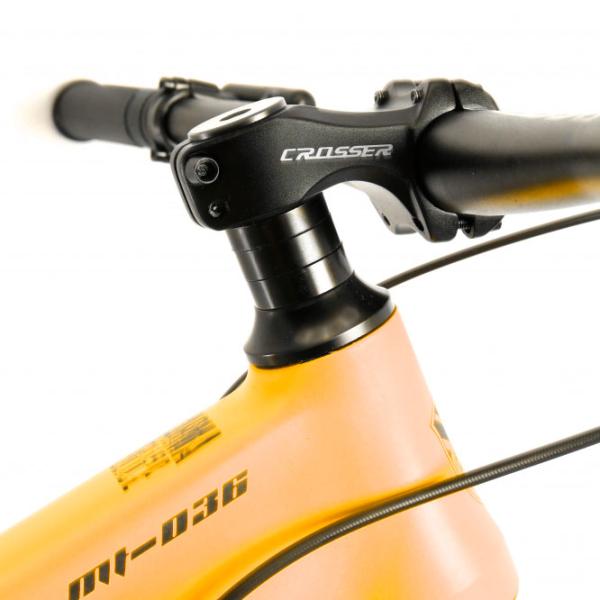 Bicicletă Crosser MT-036 29" 19" Aluminiu/ Orange Gray photo 3 Bicicletă Crosser MT-036 29" 19" Aluminiu/ Orange Gray photo 3